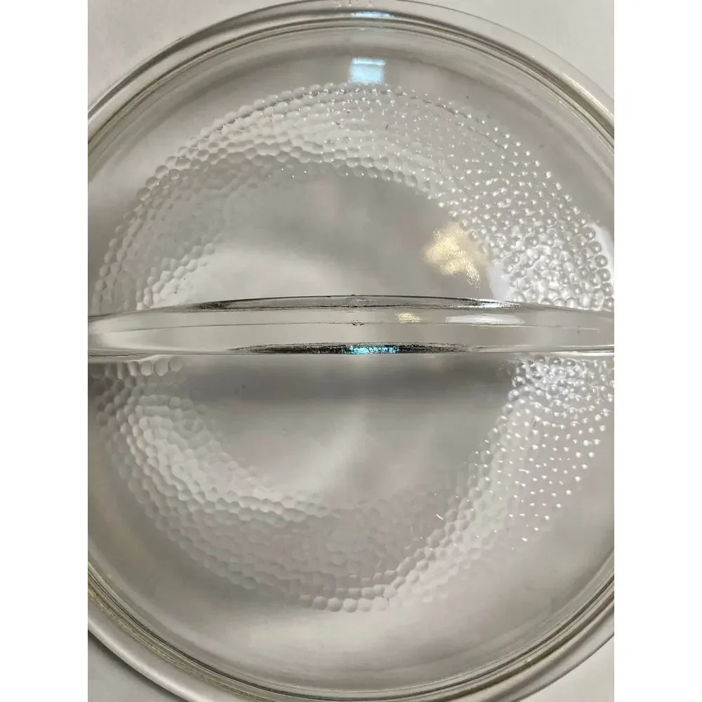 Vintage Club Glass Casserole Replacement Lid K31G Ovenware Dotted Pattern